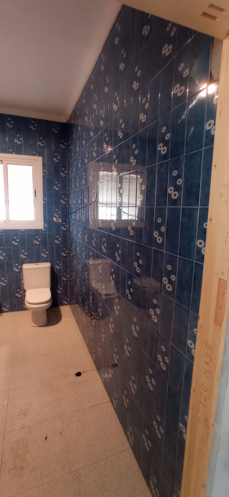 Aplicaci贸n de pasta especial聽para聽azulejos